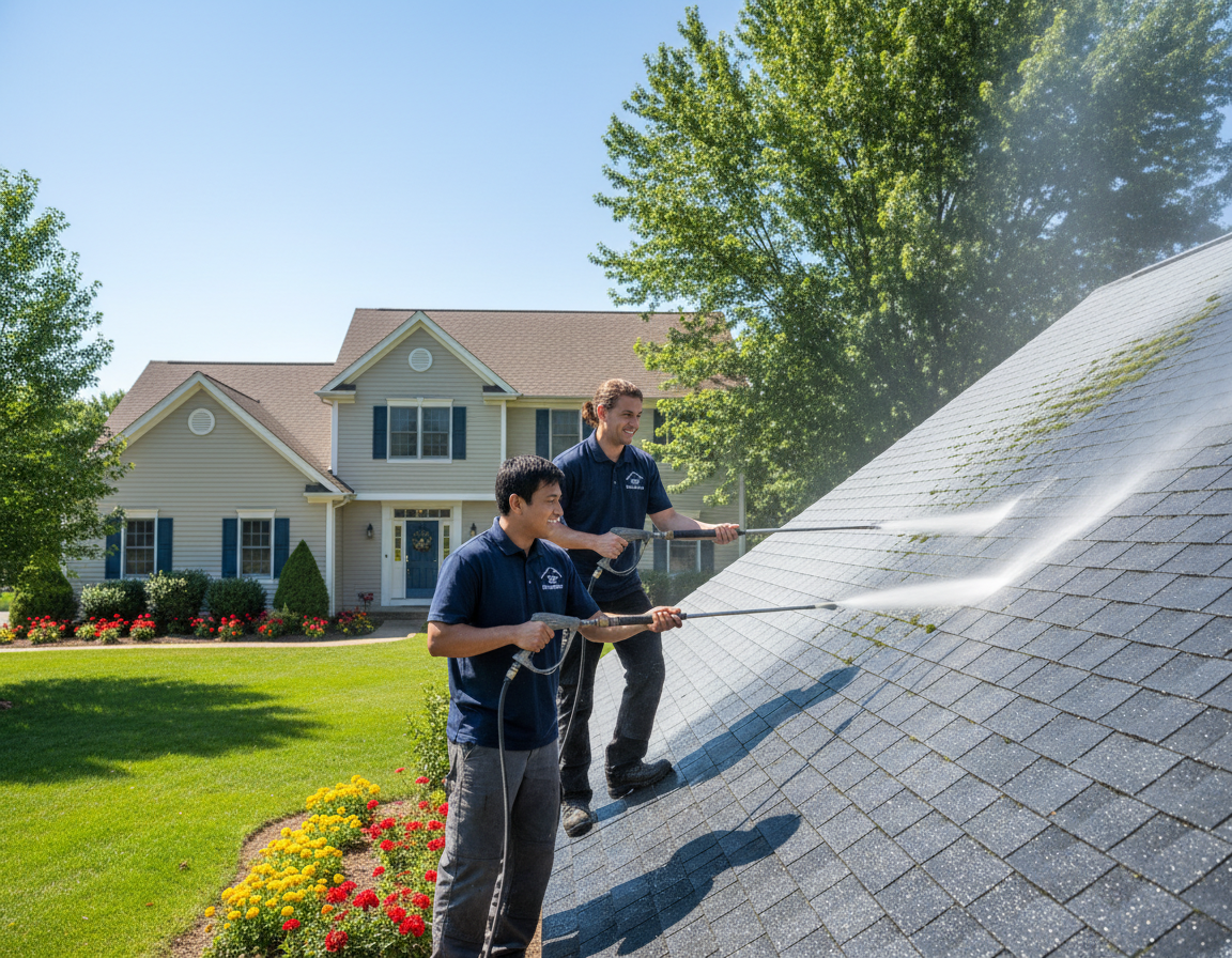 Roof Cleaning In Hilliard