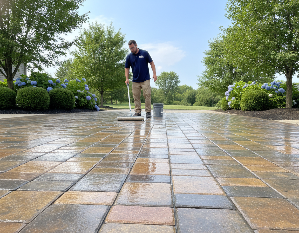 Protect Driveway Pavers In Upper Arlington